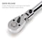 Steelman 3/8-Inch Drive 72-Tooth 180-Degree Flex-Head Reversible Quick-Release Ratchet 60574 - alternate 5
